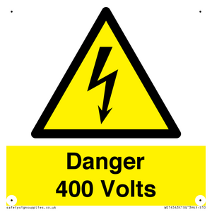 Danger 400 Volts